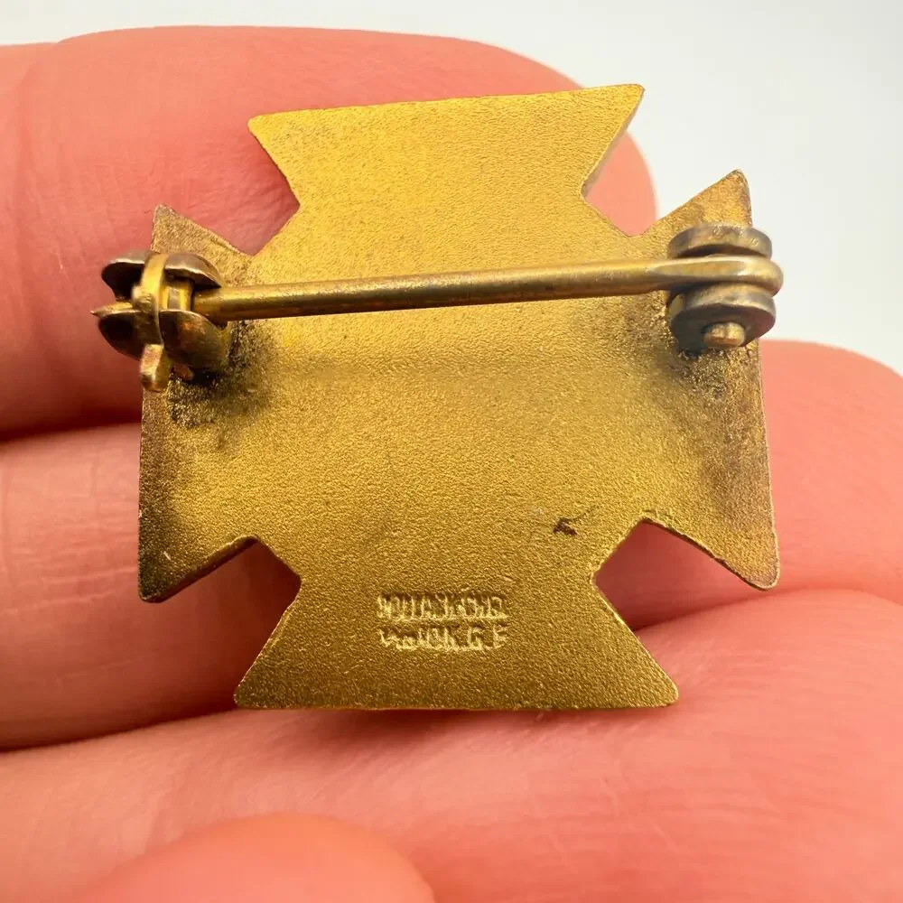 Vtg 10K Gold Filled J.O. Pollack & Co. Nursing Pin PUC Deptartment of Nursing